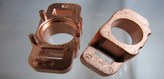 MIMによる銅製部品の製造